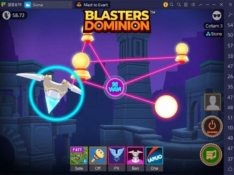 Blasters Dominion Gameplay Screenshot